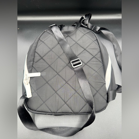 Adidas Black and White Backpack Compact Design - Picture 4 of 8
